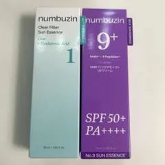 numbuzin Clear Filter & No.9 Sun Essence