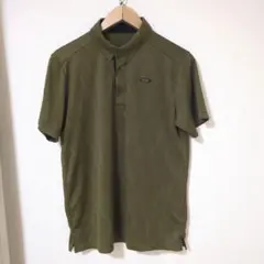 ★美品★OAKLEY　GOLF　総柄　ポロシャツ　サイズ　XL