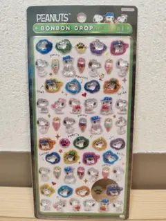 【正規品】ボンボンドロップシール ミニ スヌーピー＆きょうだいたち 新品 訳あり