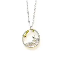新品 星の王子さま きつね ネックレス サン＝テグジュペリ シルバーカラー