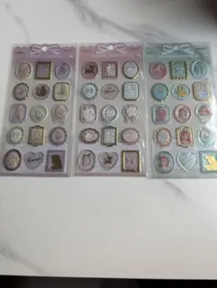 ディズニーステッカーセット 3シート