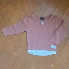 重ね着風ロンT 90cm