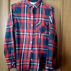 Old Navy オールドネイビー チェック柄長袖シャツ XS (S)
