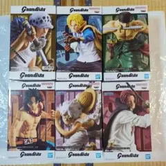 ワンピースフィギュア　GRANDISTA　６種セット