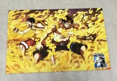 ワンピース　麦わらストア　アニバーサリーポストカード　ルフィ＆エース