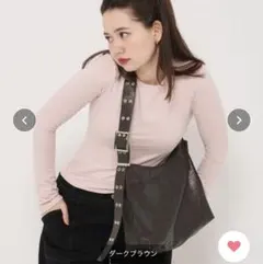 し*ほ様 TINA：JOJUN ダブル バックルバッグ