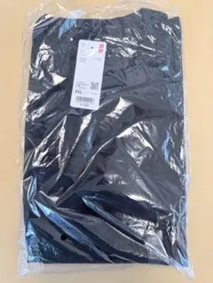 UNIQLO ボクシー クロップドTシャツ ブラック XXL