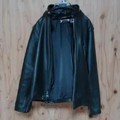 黒牛革　ライダース　Schott 40 6061　made　in　USA