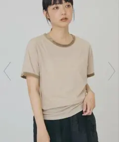 【現行品・未使用】アメリカンホリック 吸水速乾 シアーベロアリンガーTシャツ