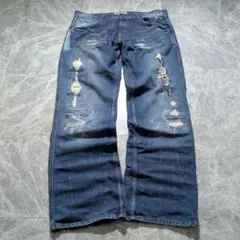00s【archive】swag/鬼髭/grunge denim/Y2K/950 - メルカリ