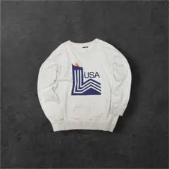 USAロゴプリント archive 短丈スウェット 古着 city
