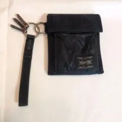 PORTER 二つ折り財布 キーリング付き ブラックのサムネイル