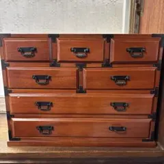 木製小物入れ　アンティーク　骨董品