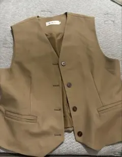 Hi-Berry ベスト ジレ ブラウン Sサイズ