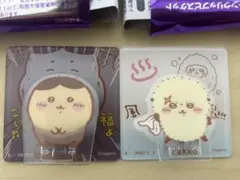 ちいかわアクリルシーンクリップ くりまんじゅう ラッコ　2個セット