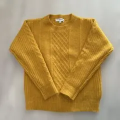 あ*れ様 INES DE LA FRESSANGE マスタード色 セーター Sサ