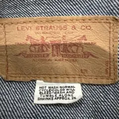 リーバイス 70505 BIG size 44 布 ケアタグ 初期 スモールe