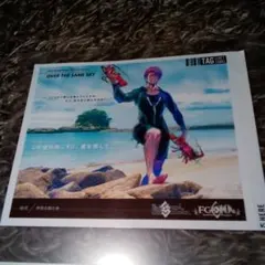 FGO OVER THE SAME SKY ラベル缶 ランスロット ステッカー