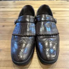 REGAL × GEOX リーガル キルト ローファー ダークブラウン