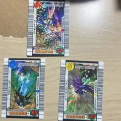 ムシキング　モールアタック　リバーススラム　フォレストブリッジ　3枚セット