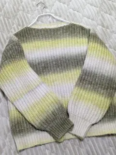 グラデーションニット ニット