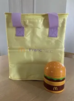 Francfranc マクドナルド　コラボ　保温・保冷バッグ とスープジャー