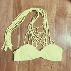 ビキニ　水着　Lサイズ　レモン色