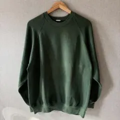 80s ラグランスウェット ヴィンテージスウェット フルーツオブザルーム USA