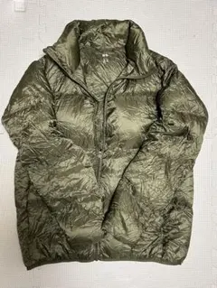 UNIQLO ULTRA LIGHT ダウンジャケット グリーン系袋有り