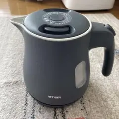 TIGER♡電気ケトル　0.8L グレー　2022年製