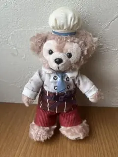 ダッフィー　ぬいぐるみバッチ　バレンタイン　2015