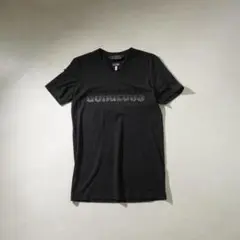 ARMANI JEANS ビジューロゴ半袖Tシャツ Vネック ブラック/CZ4のサムネイル