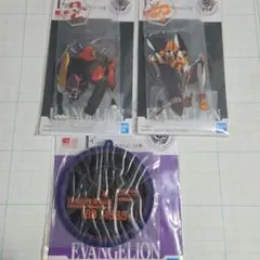 一番くじ　エヴァンゲリオン　ヤマト作戦！　E賞　F賞　3点