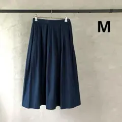 80s-90s GIVENCHY イカリ柄 タックスカート ネイビー マリンのサムネイル