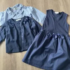 moo non non 140 フォーマル　カーディガン　ワンピース