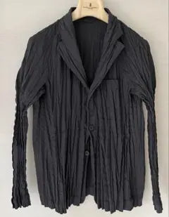 イッセイミヤケメン ISSEY MIYAKE MEN シワ加工ジャケットのサムネイル