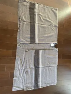 agnès b. ウールストール ブラウン系 フリーサイズ