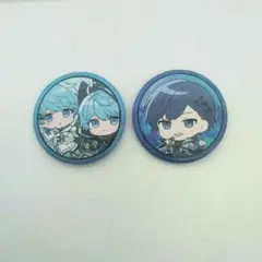 いれいす　青組　デフォ　ソロワンマン缶バ　ほとけ　いふ