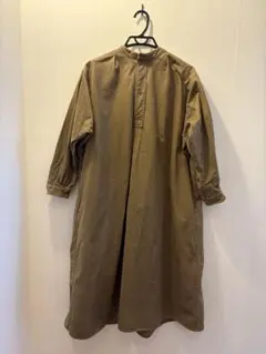 【新品未使用】YAECA ワンピース シャツワンピース YECCA VECCA シャツワンピース レイヤード風ストライプシャツ