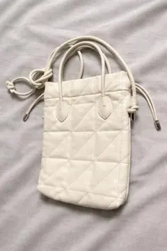 【niko and...】マルチ2WAY巾着ショルダーバッグ