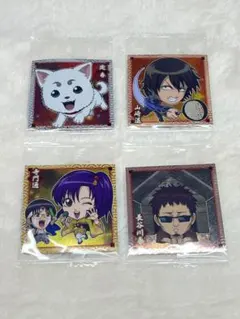 銀魂ウエハースシール ノーマル まとめ売り 4枚