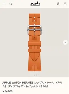APPLE WATCH HERMÈS シンプルトゥール 《キリム》 42 MM