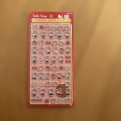 【正規品】ハローキティ ボンボンドロップシール ミニ　赤