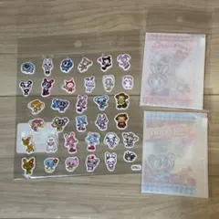 正規品 シール帳 たまごっち しずくちゃん パワパフ エンジェルブルー