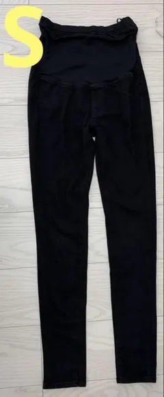 UNIQLO マタニティデニム 黒 スキニー S