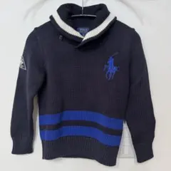 【未使用】ポロラルフローレン ビッグポニー ショールカラー セーター