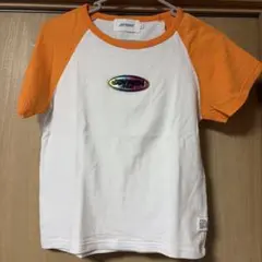 JOYRICH 半袖 Tシャツ オレンジ ホワイト L トップスのサムネイル
