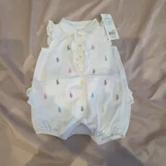 Ralph Lauren フリル付きロンパース 3M　60サイズ　タグ付き