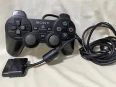 SONY PlayStation 2 コントローラー 黒/本体のみ