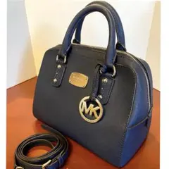 ✨極美品✨Michael Kors ネイビー ハンドバッグ　ショルダー　2WAY